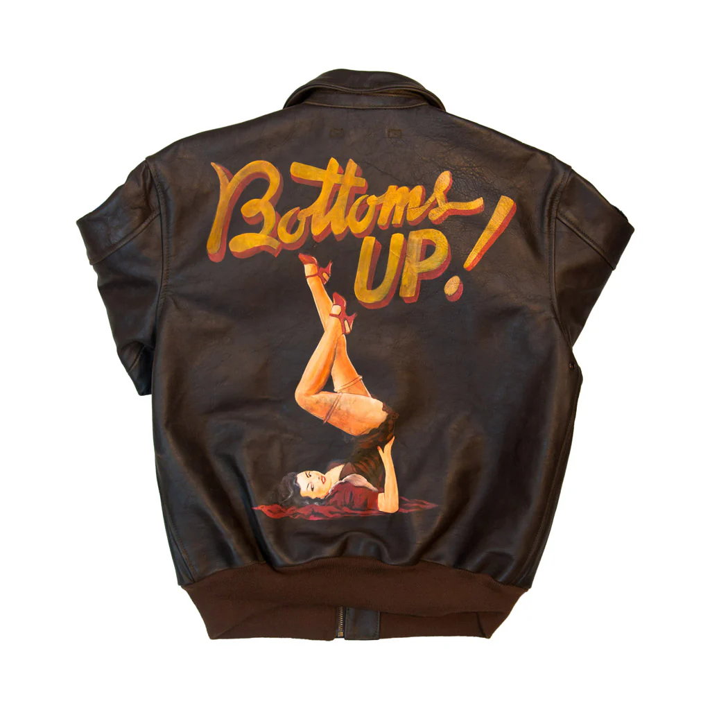40th Anniversary Bottoms Up™ A-2 Pinup Jacket Z21T008 - Image 4