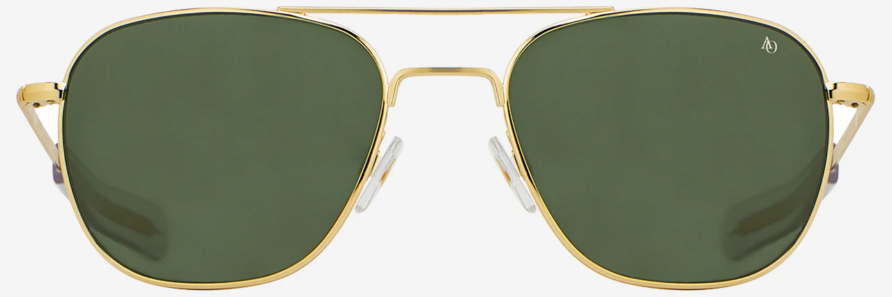 American Optical Original Pilot Sunglasses (Polarized) - GOLD Z99D109 - Image 3