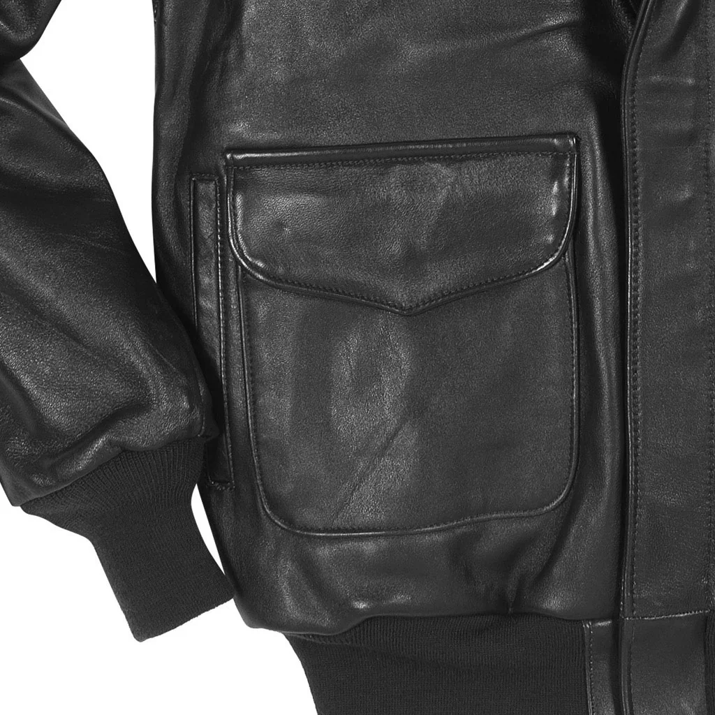 Antique Lamb Jacket Z2567MM in Black - Image 3