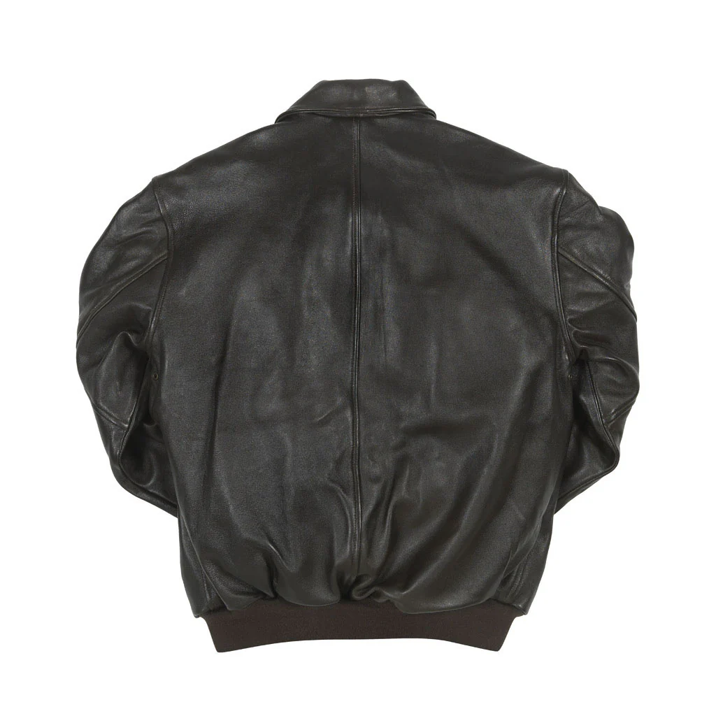 Men's Antique Lambskin Leather Jacket Z2567MM in Brown - Image 3
