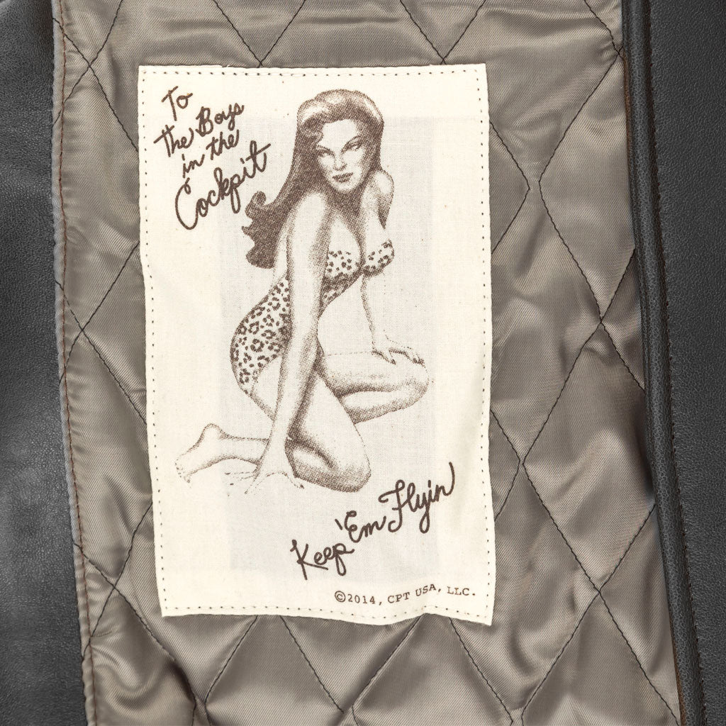 Antique Lamb Jacket Z2567MM in Black - Image 4