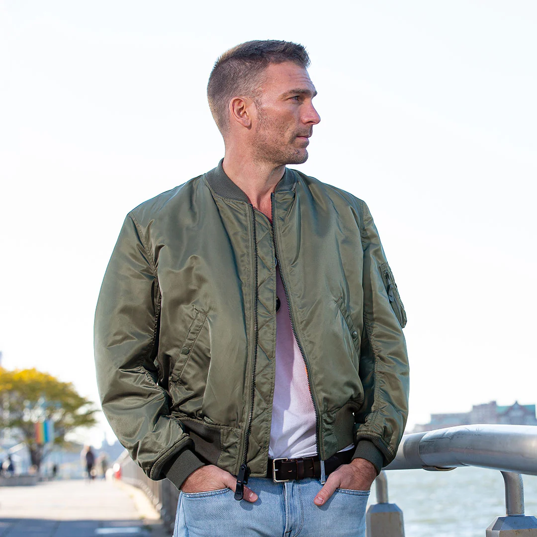 Authentic MA-1 Bomber Jacket Z24J011D - Image 3