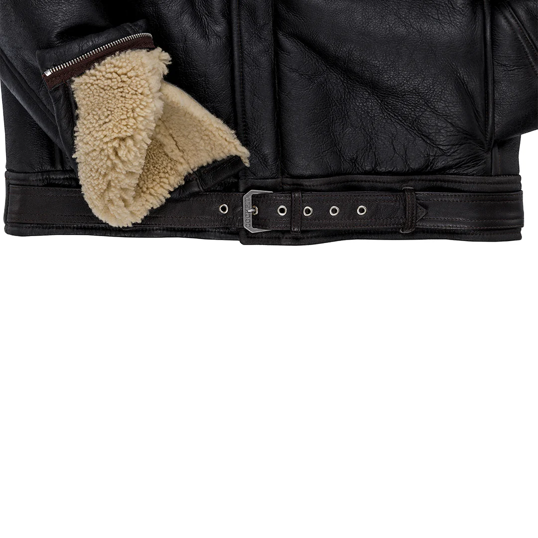 B-2 Sheepskin Jacket Z21C106 - Image 6