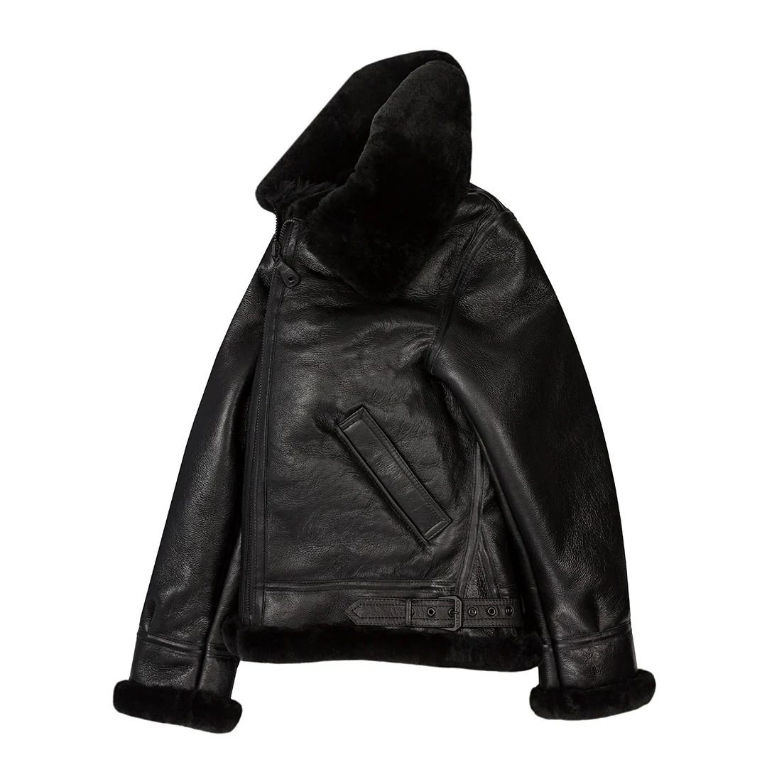 B-3 Sheepskin Jacket Z2102BM - Image 6