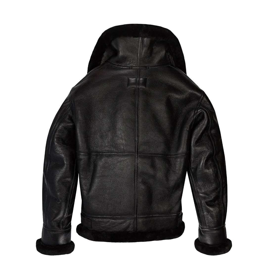 B-3 Sheepskin Jacket Z2102BM - Image 7