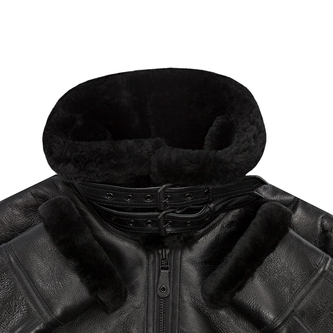 B-3 Sheepskin Jacket Z2102BM - Image 8