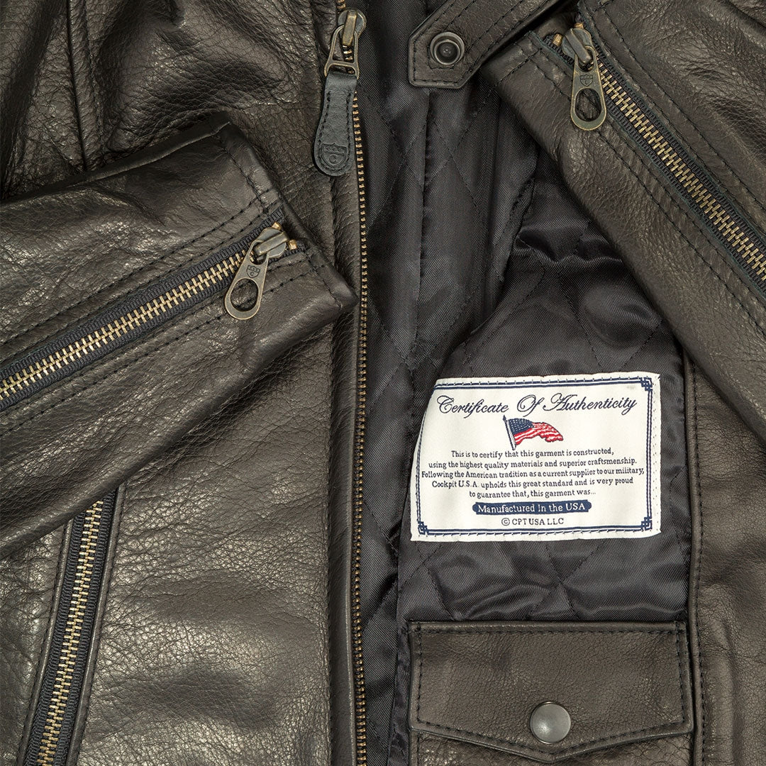 Cafe Racer Motocross Jacket W71X001 - Image 5