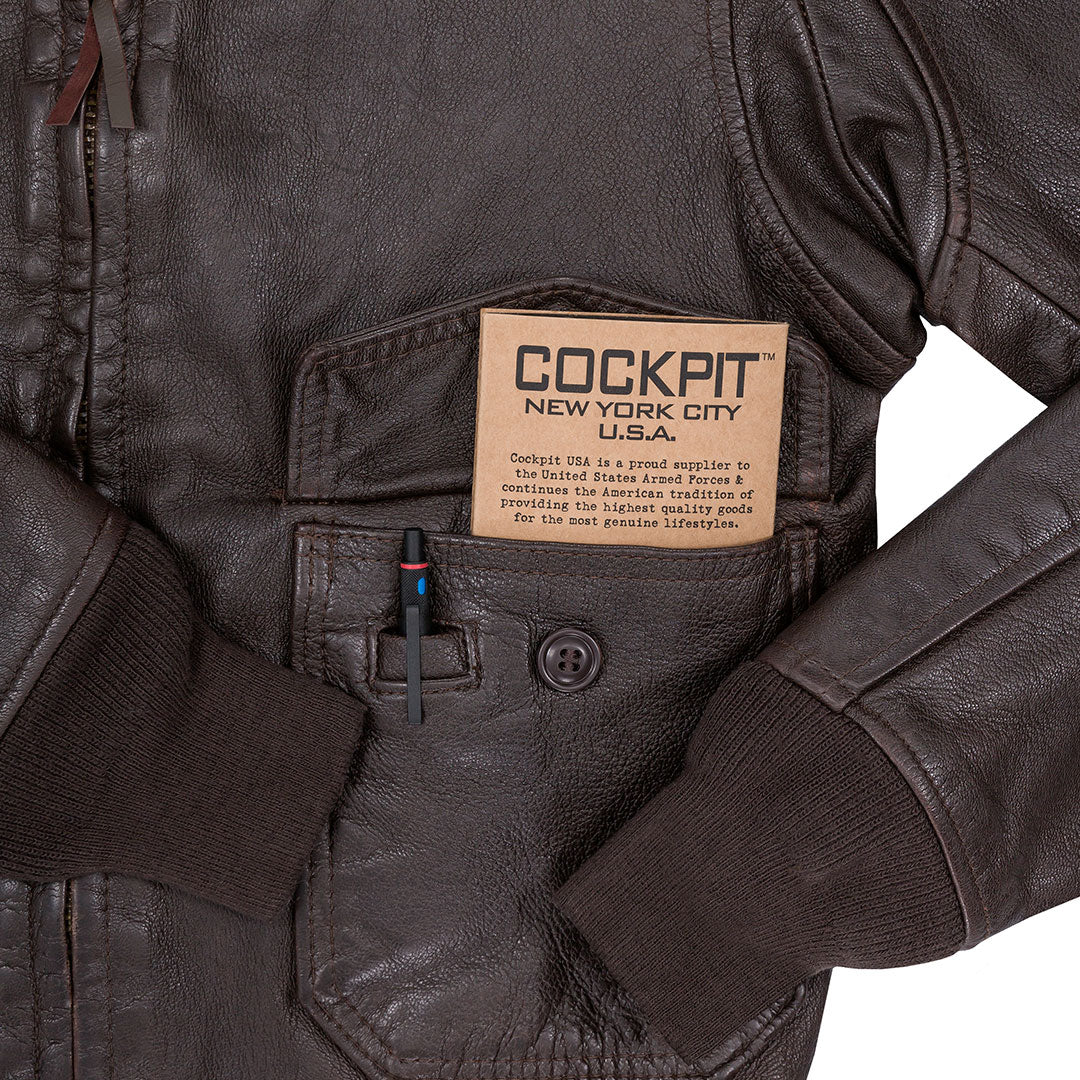 Classic Naval Aviator's "100 Mission™" Flight Jacket (without patches) Z21C0071 - Image 12