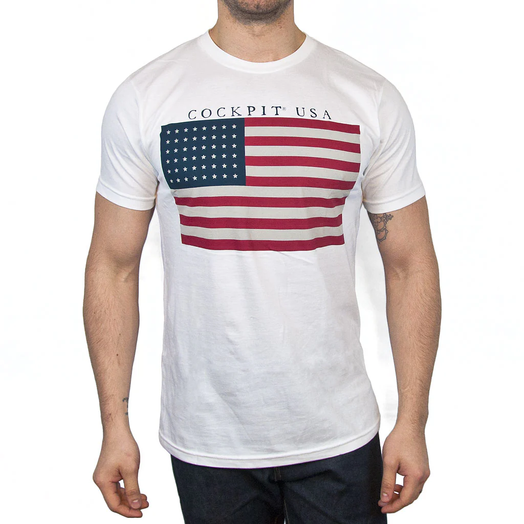 Cockpit USA Flag Shirt Z12T005D - Image 4