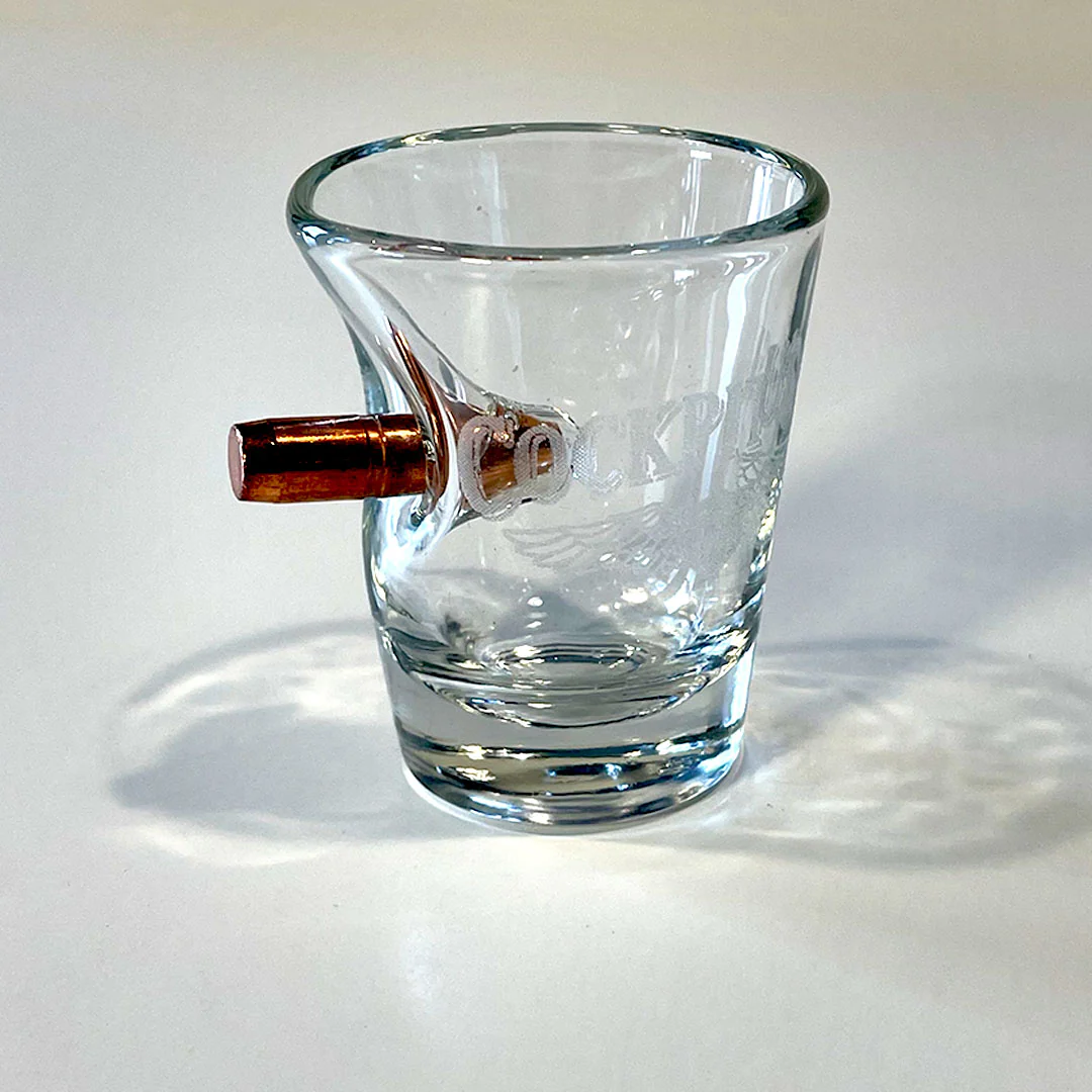 Cockpit USA Logo 2 oz Shot Glass by BenShot Z99F117 - Image 4