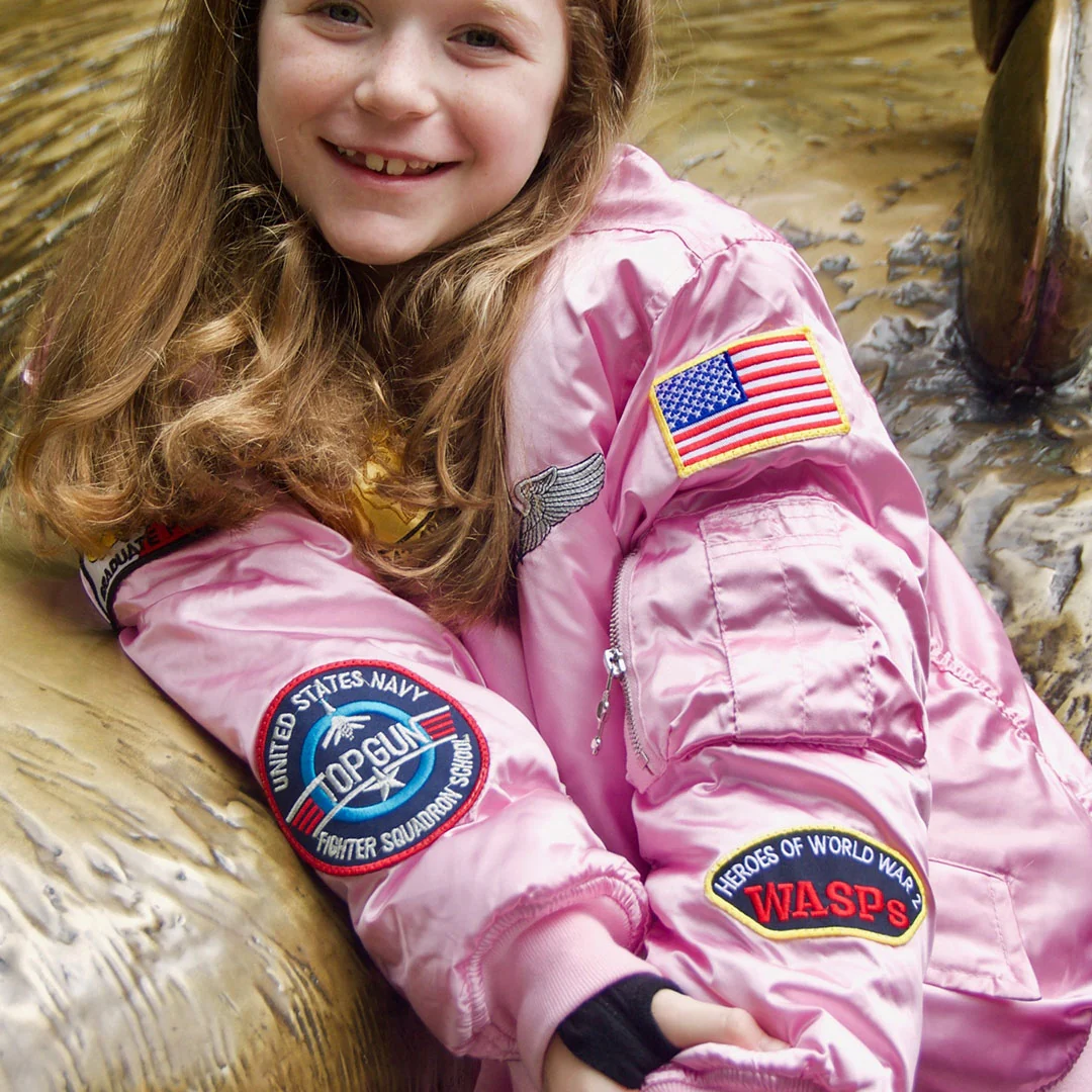 Infant/ Toddler MA-1 Bomber Jacket INFANTMA1 - Image 3