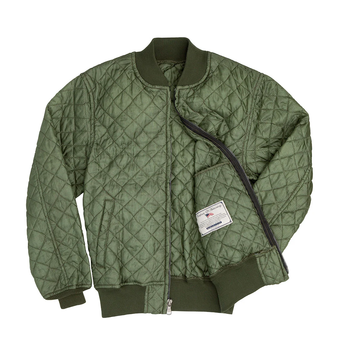 Diamond Quilted Bomber Jacket Z24Y009 - Image 6