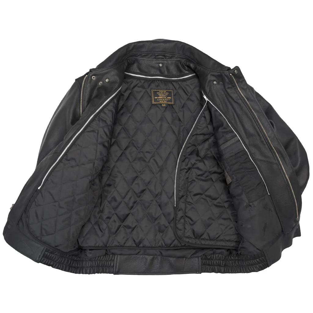 Flight Crew Leather Jacket Z21S021 - Image 3