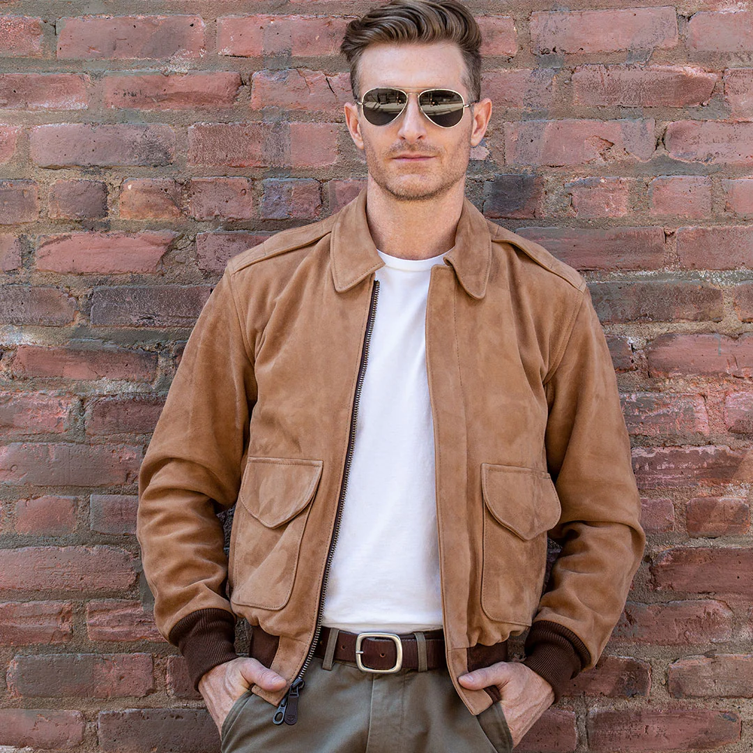 Gentleman Pilot A-2 Flight Jacket Z21V024 - Image 3
