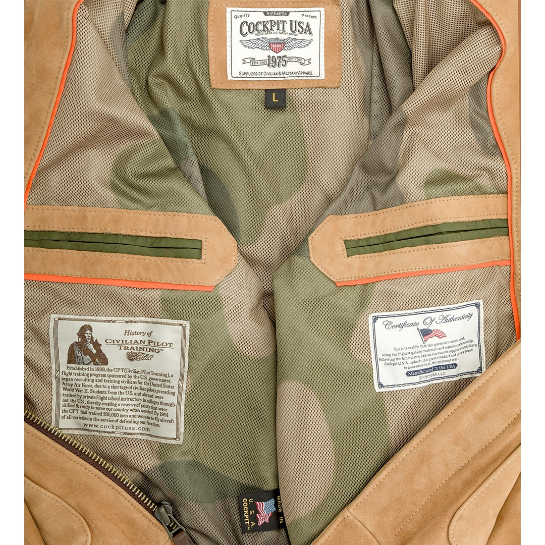 Gentleman Pilot A-2 Flight Jacket Z21V024 - Image 7