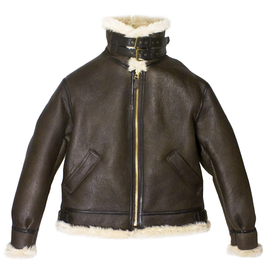 B-3 Sheepskin Jacket Z2102M - Image 4