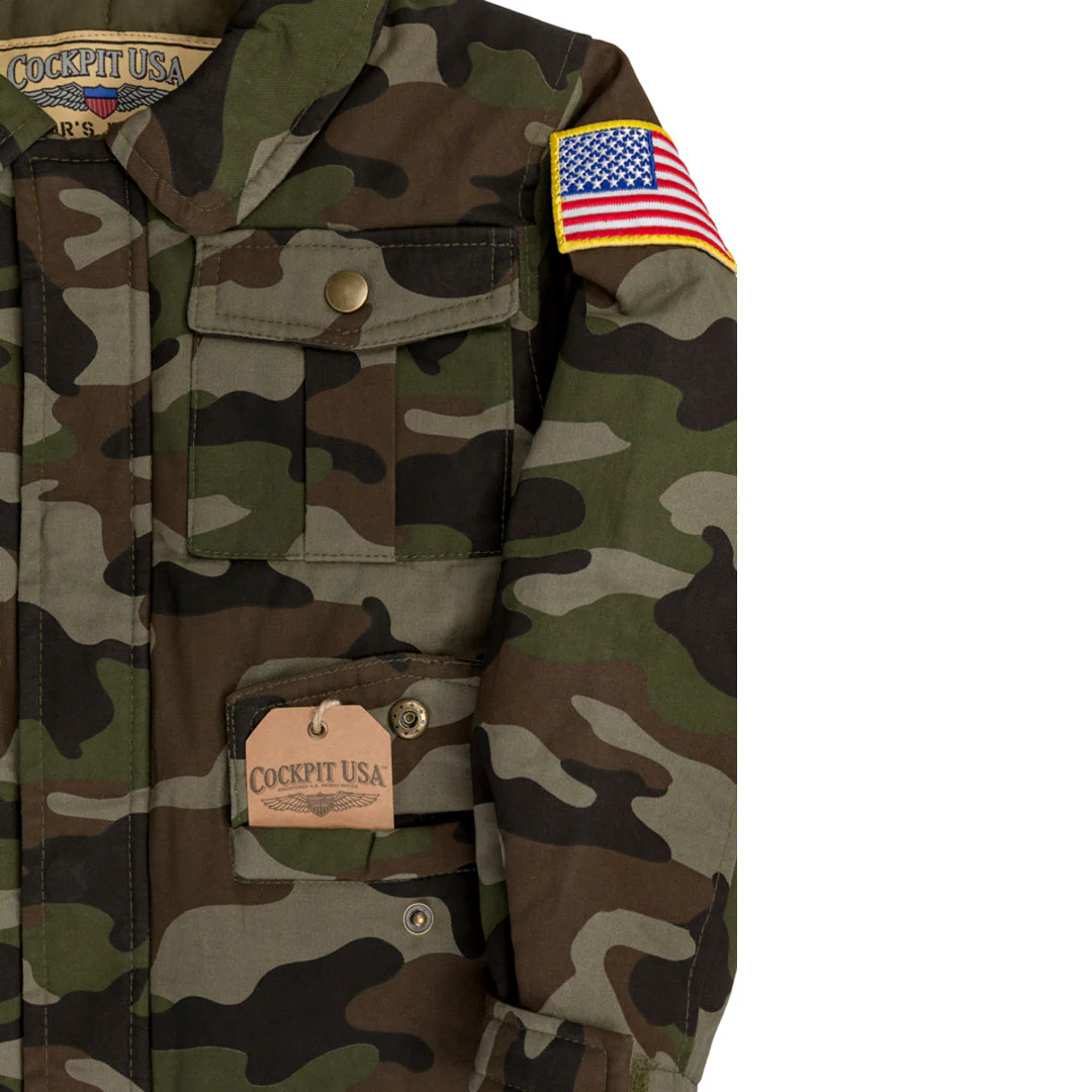 KIDS Camouflage Field Jacket KIDSM43 - Image 6