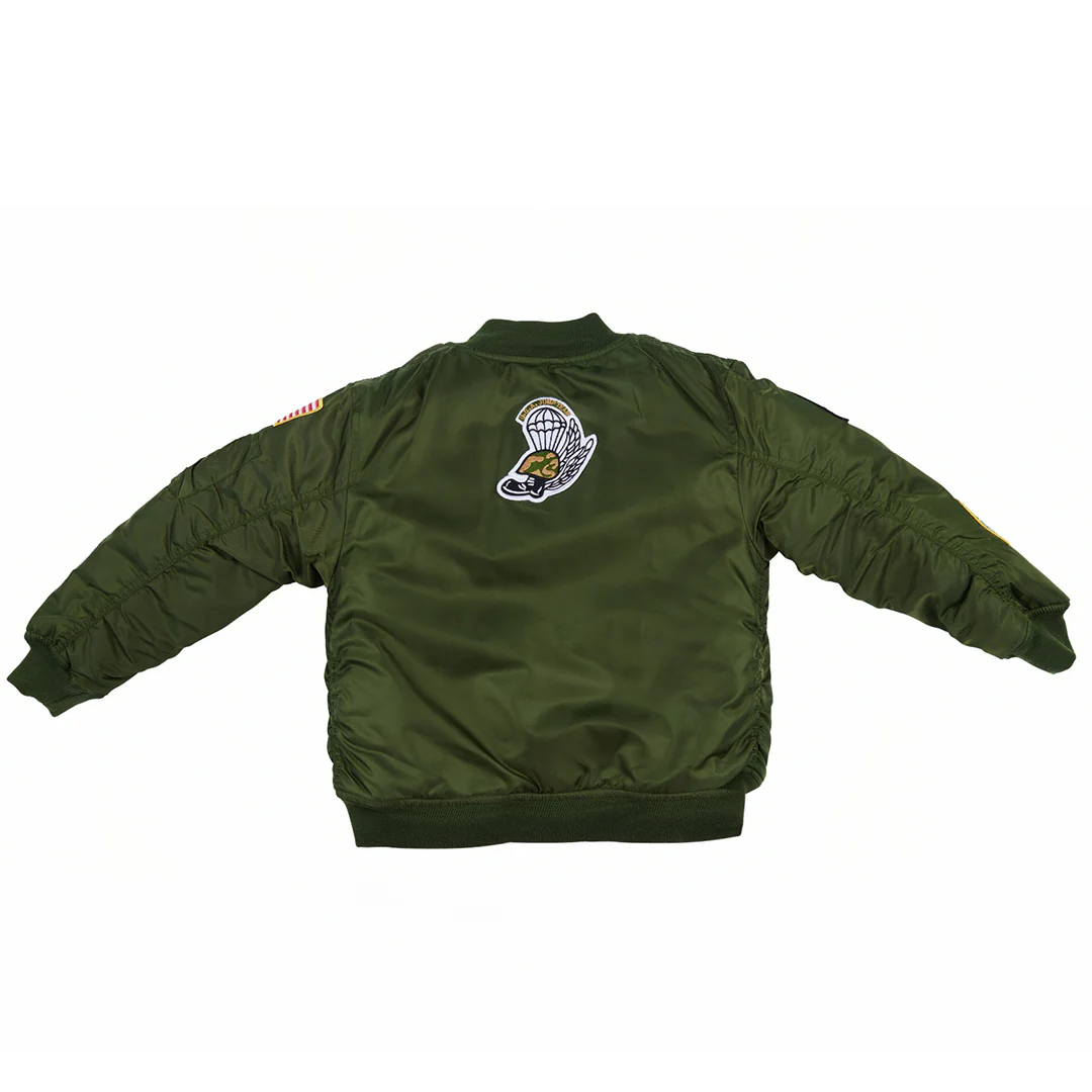 Kids MA-1 Bomber Jacket KIDSMA1 - Image 3