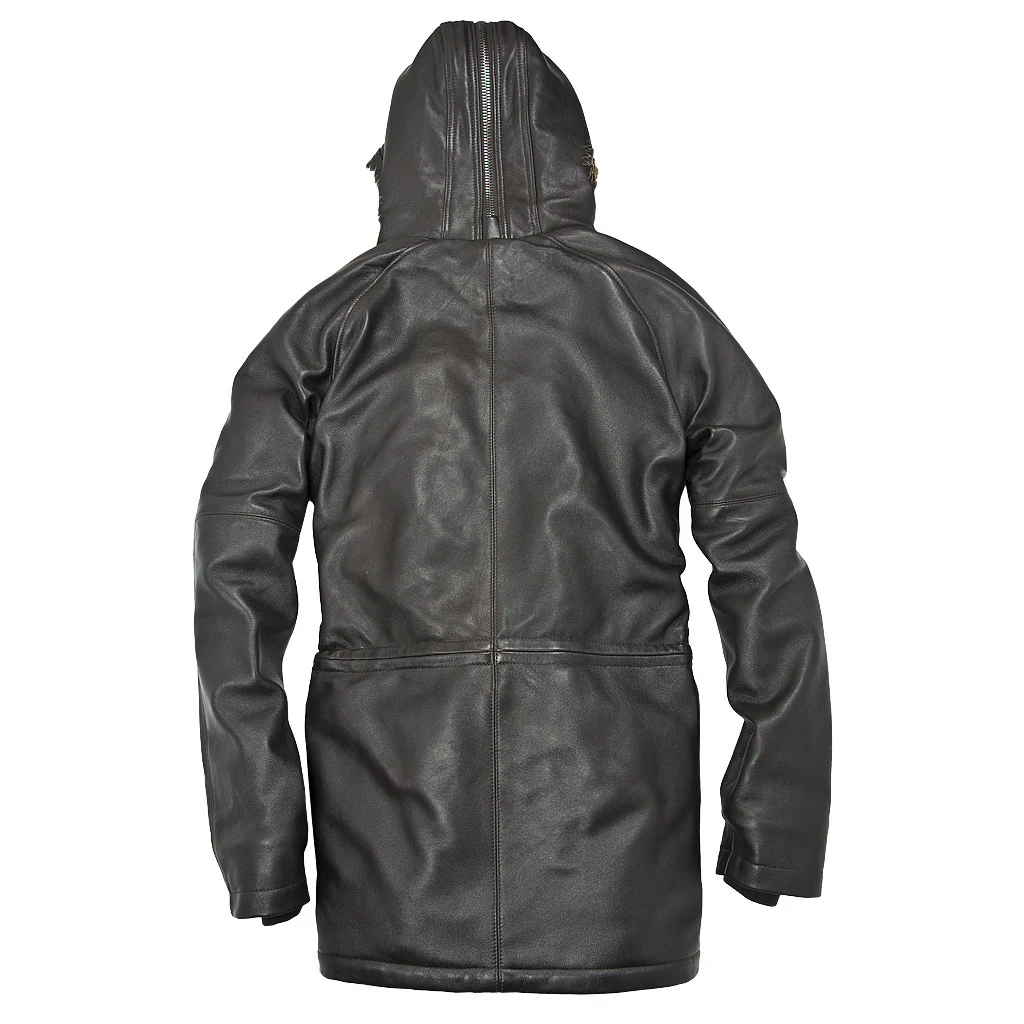 Lambskin N3B Long Parka Z21U038 - Image 3