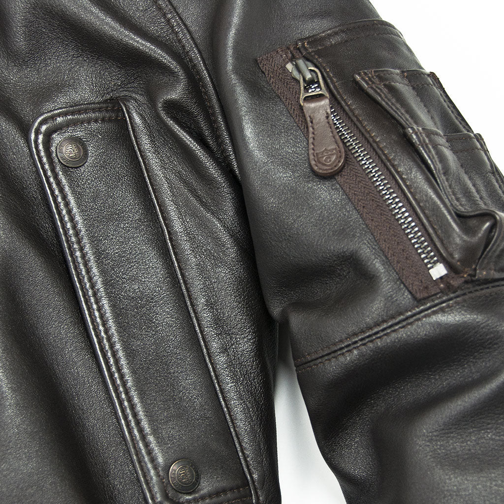 Lambskin N3B Long Parka Z21U038 - Image 4