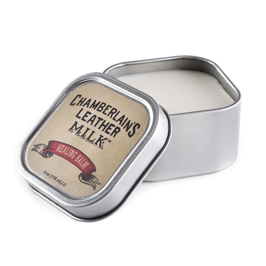 Chamberlain’s Leather Milk® Healing Balm 4oz Tin Z99Y014 - Image 4