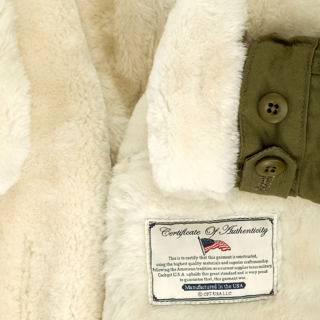 M51 DMZ Fishtail Parka w. Shearling Liner Included Z26X029 - Image 4