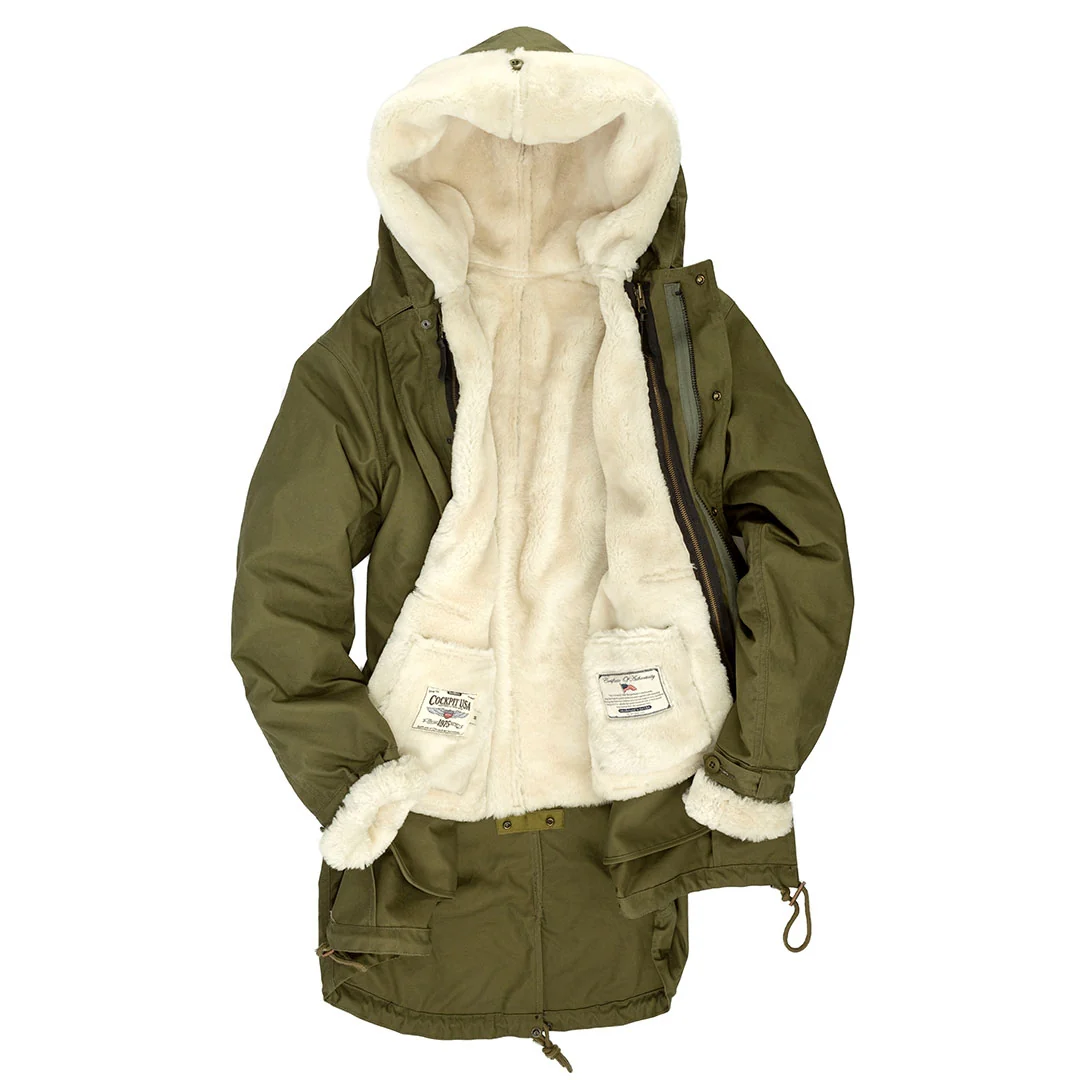 M51 DMZ Fishtail Parka w. Shearling Liner Included Z26X029 - Image 5