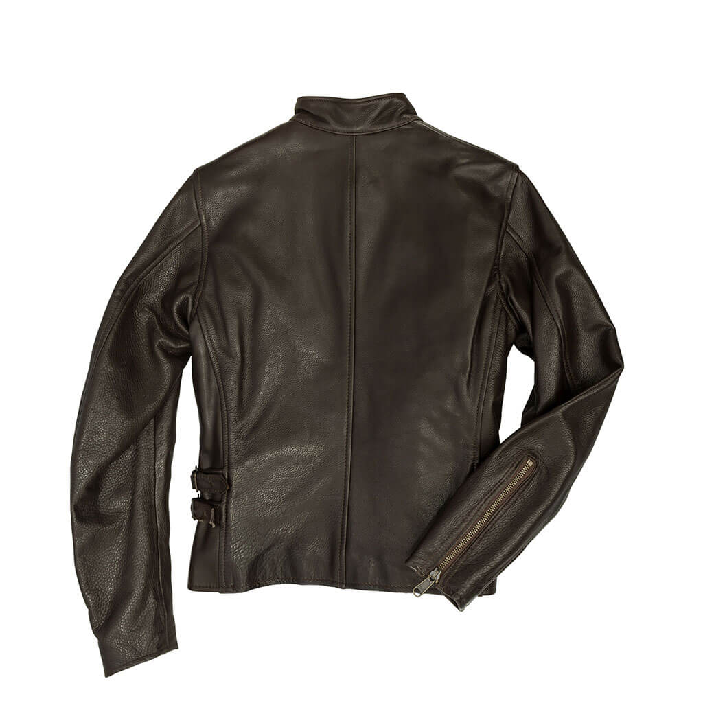 Motorcycle Cafe Racer Jacket W71A002 - Image 10