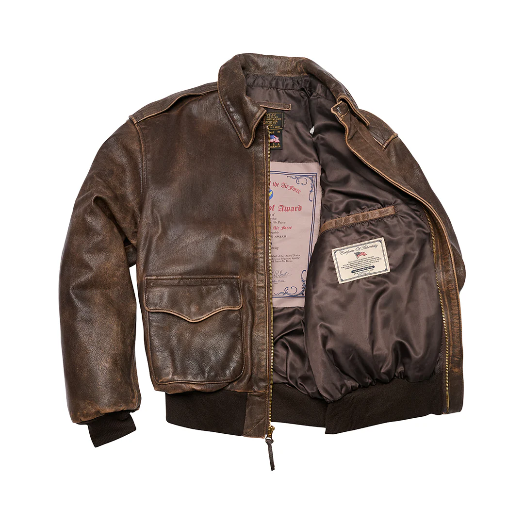 Mustang A-2 Jacket Z21P008 - Image 4