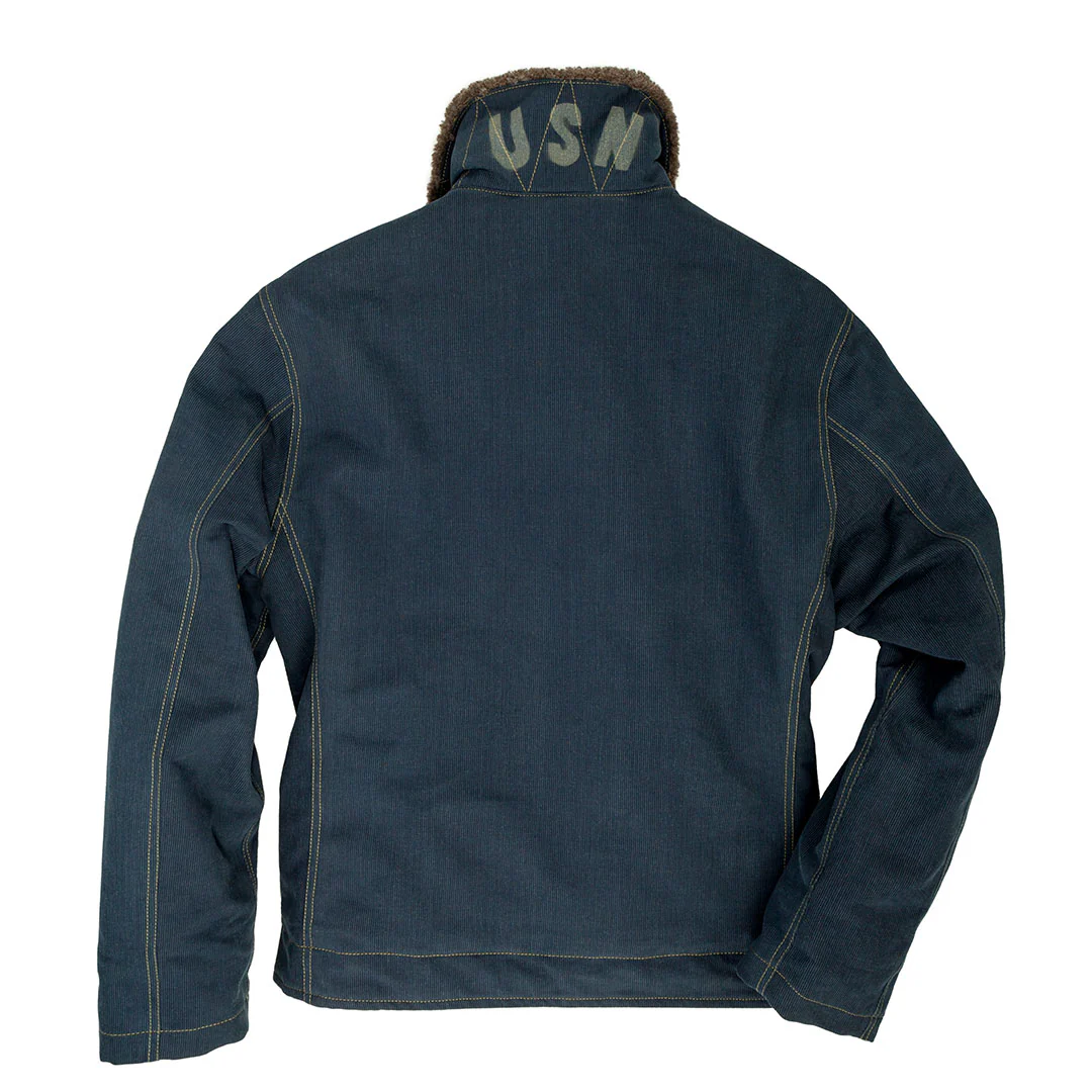 N1 Bedford Cord Navy Jacket Z26X031 - Image 4