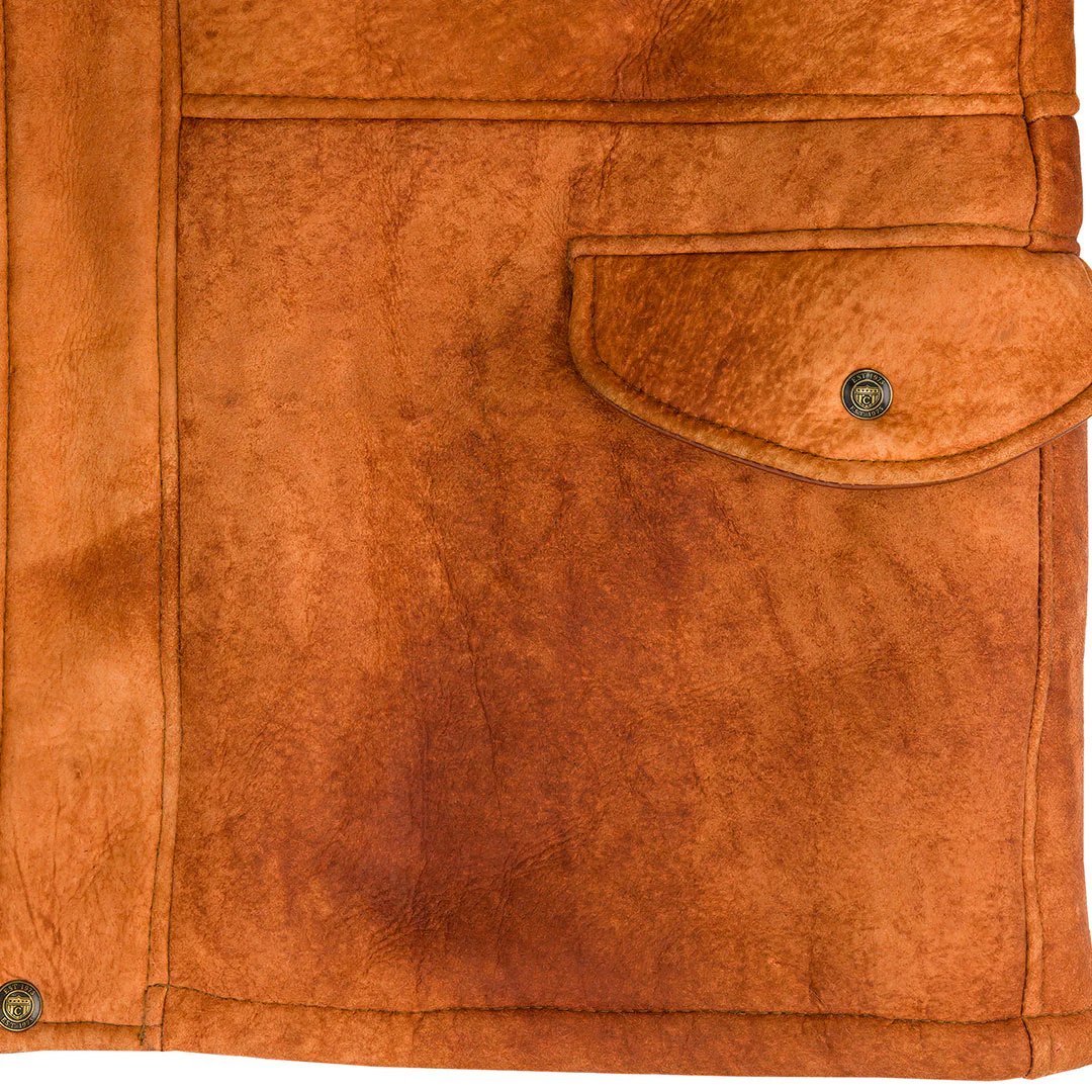 N3B Sheepskin Parka Z21C015 - Image 6