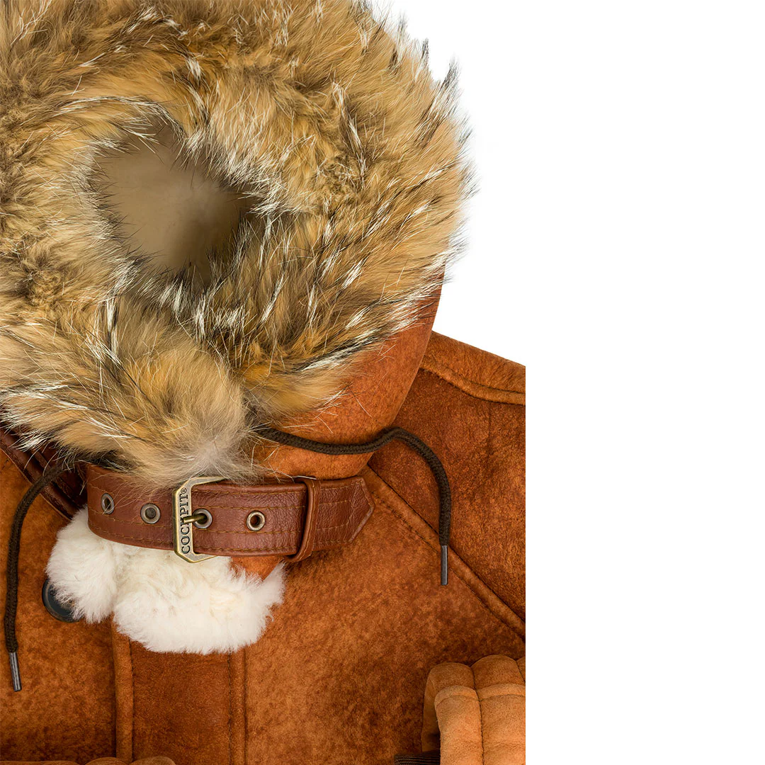N3B Sheepskin Parka Z21C015 - Image 7