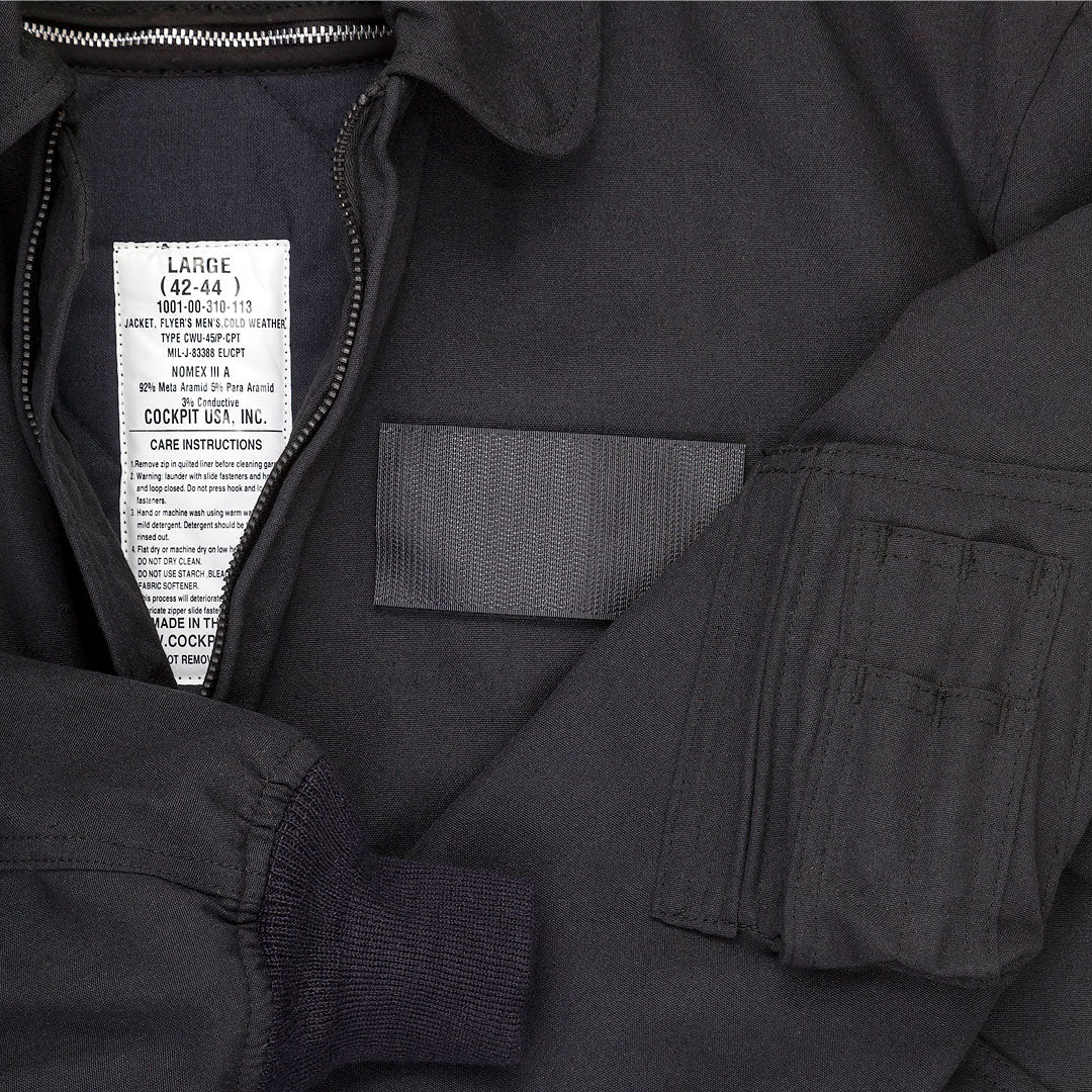 Nomex CWU Modified 45P Jacket with Removable Lining Z24P021 - Image 5