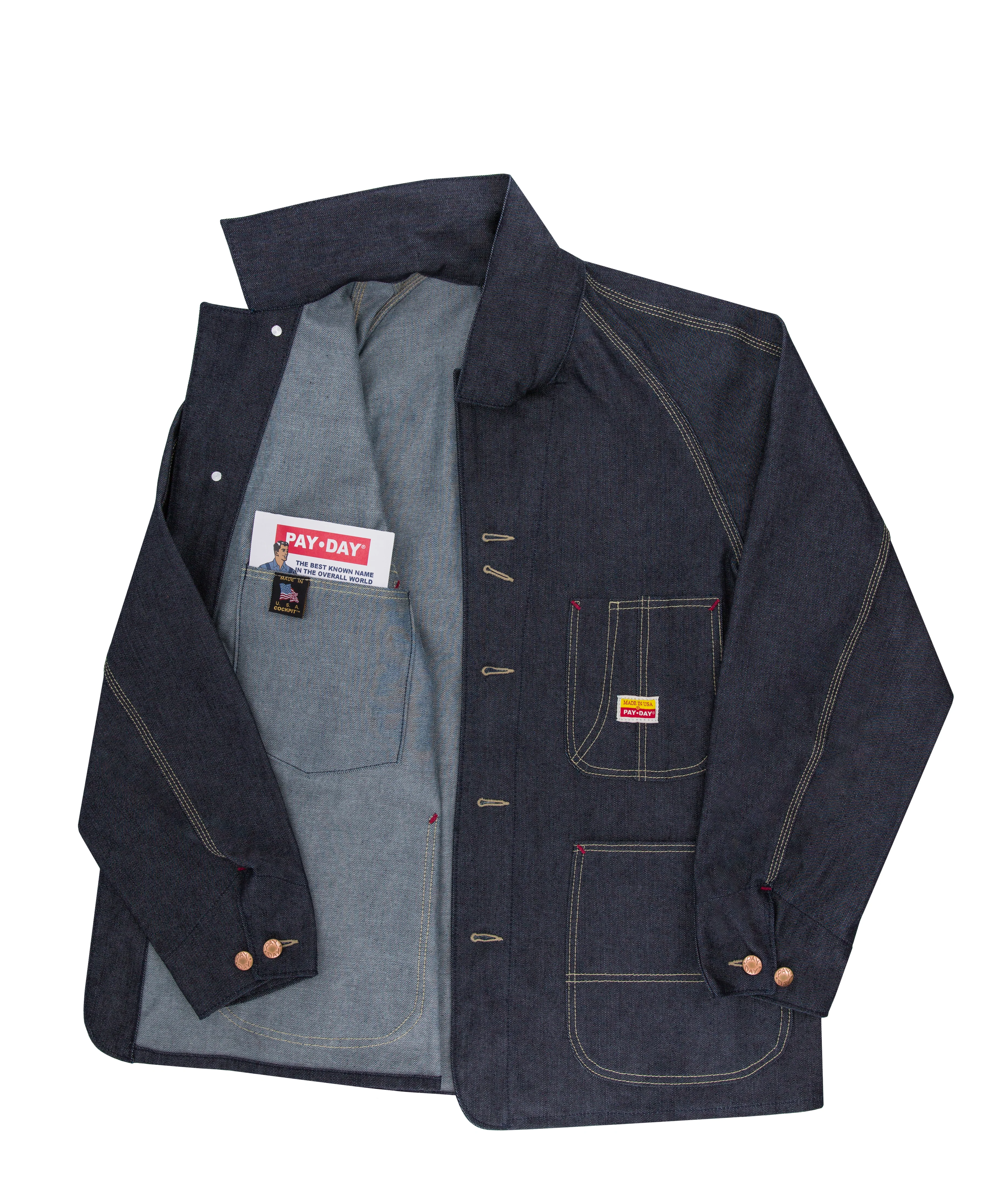 Pay Day Raglan Sleeve Work-Man's Jacket Z26D110 - Image 5