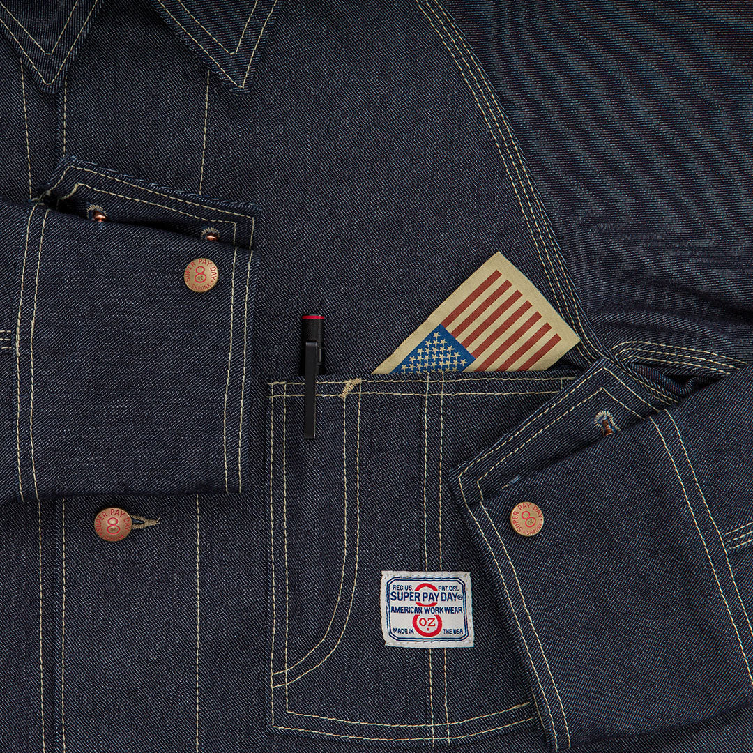 Pay Day Denim Work-Man's Coat Z26D103 - Image 5