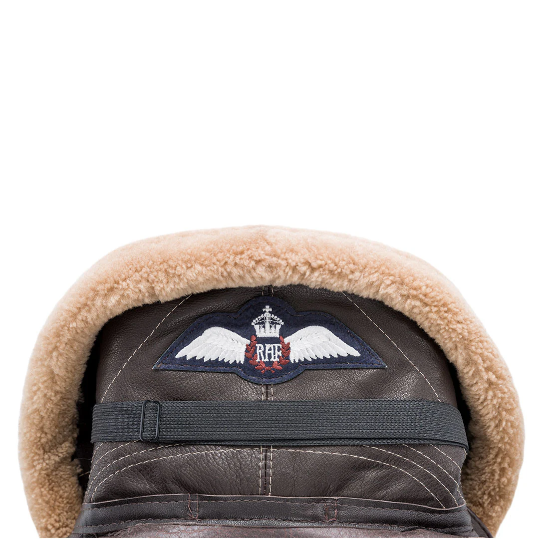 RAF Fighter Weight Sheepskin Bomber Jacket Z21W010 - Image 11