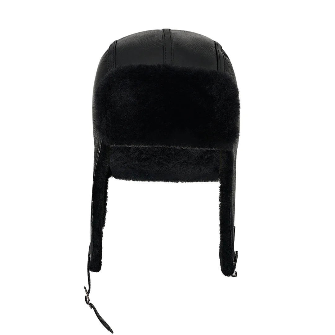 Shearling Aviator Cap Z99F134 - Image 6