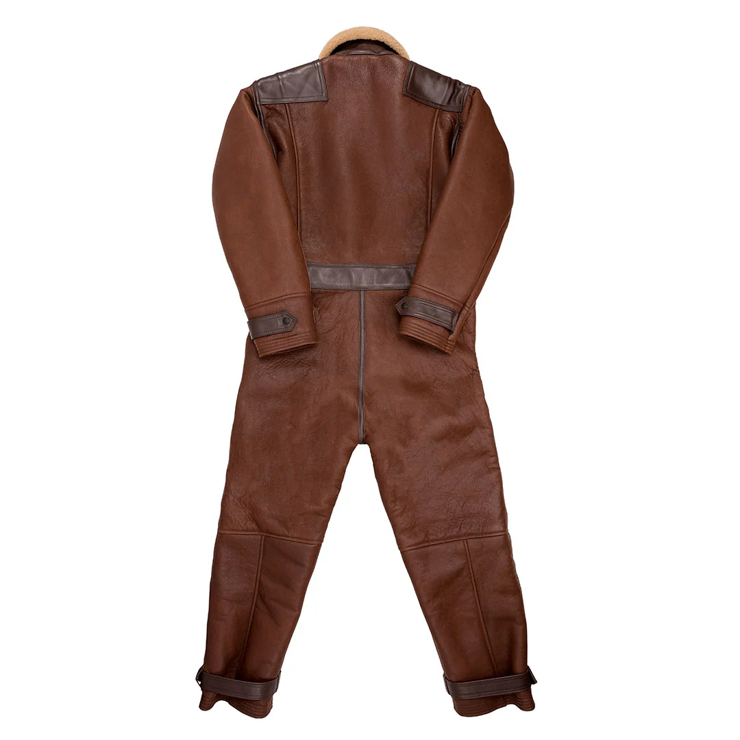 Sheepskin Leather Flight Suit Z21Y007 - Image 4