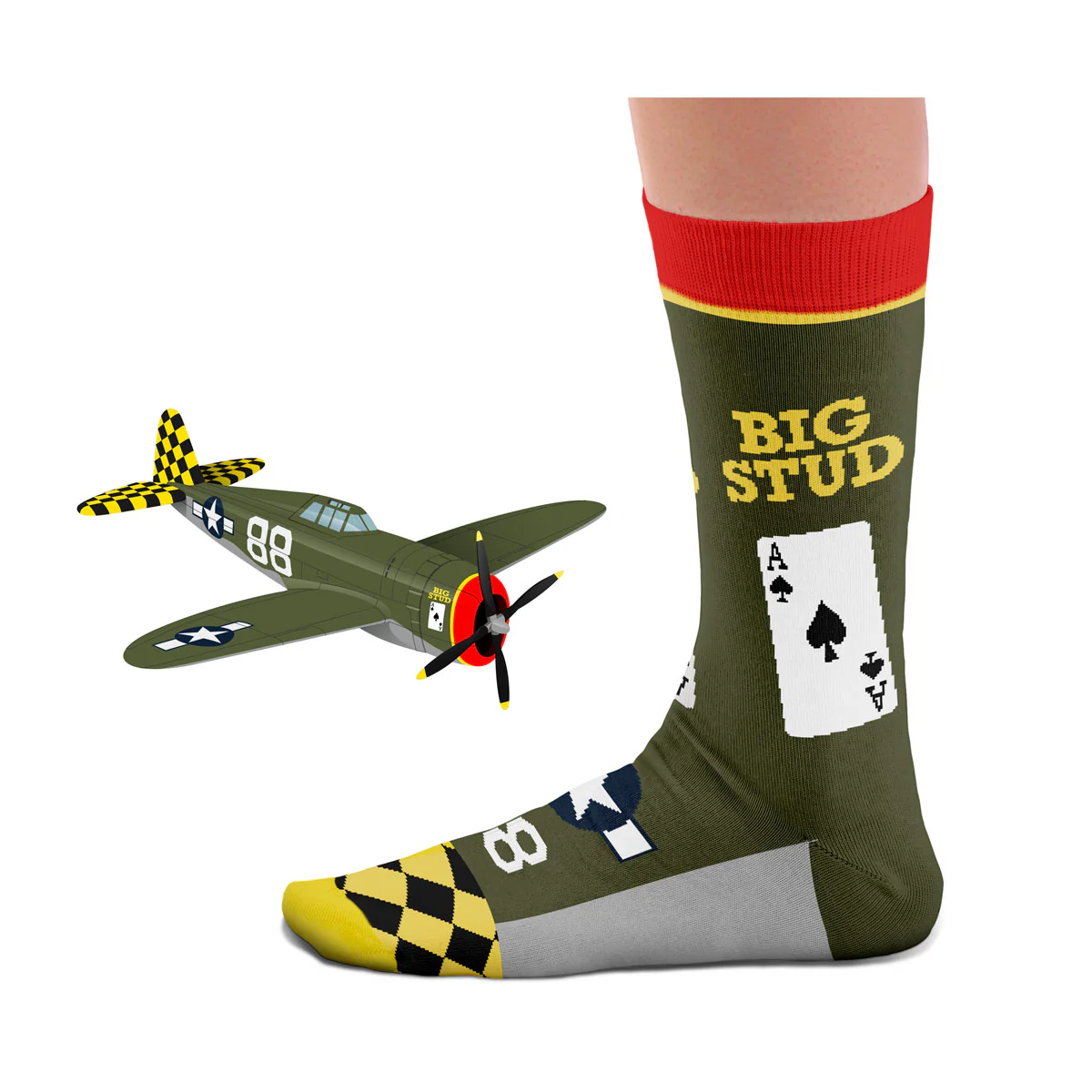 "Big Stud" Socks Z99H106 - Image 3