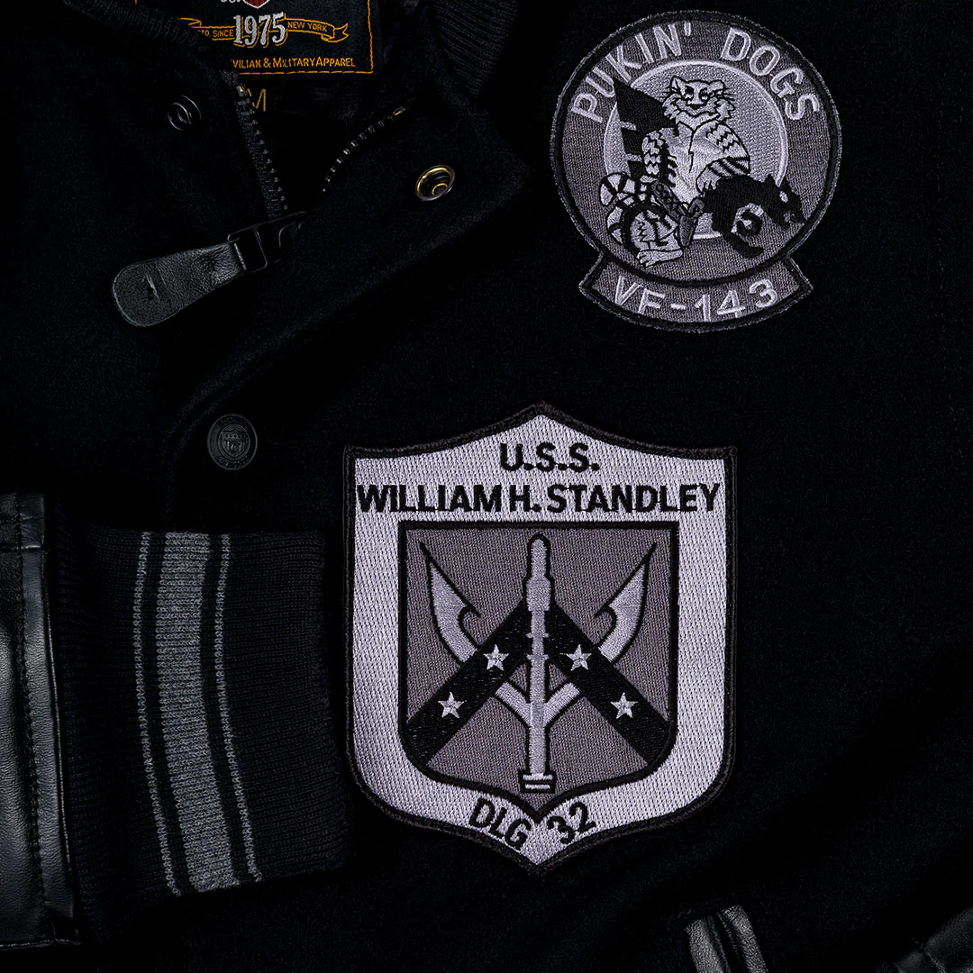 Stealth Varsity Jacket Z28B003 - Image 5