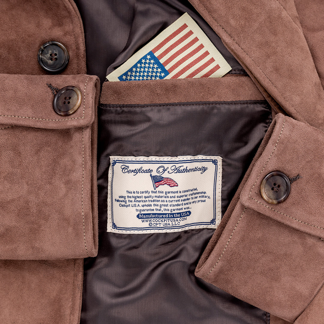 "T.R. Suede Jacket" Z21X004 - Image 6