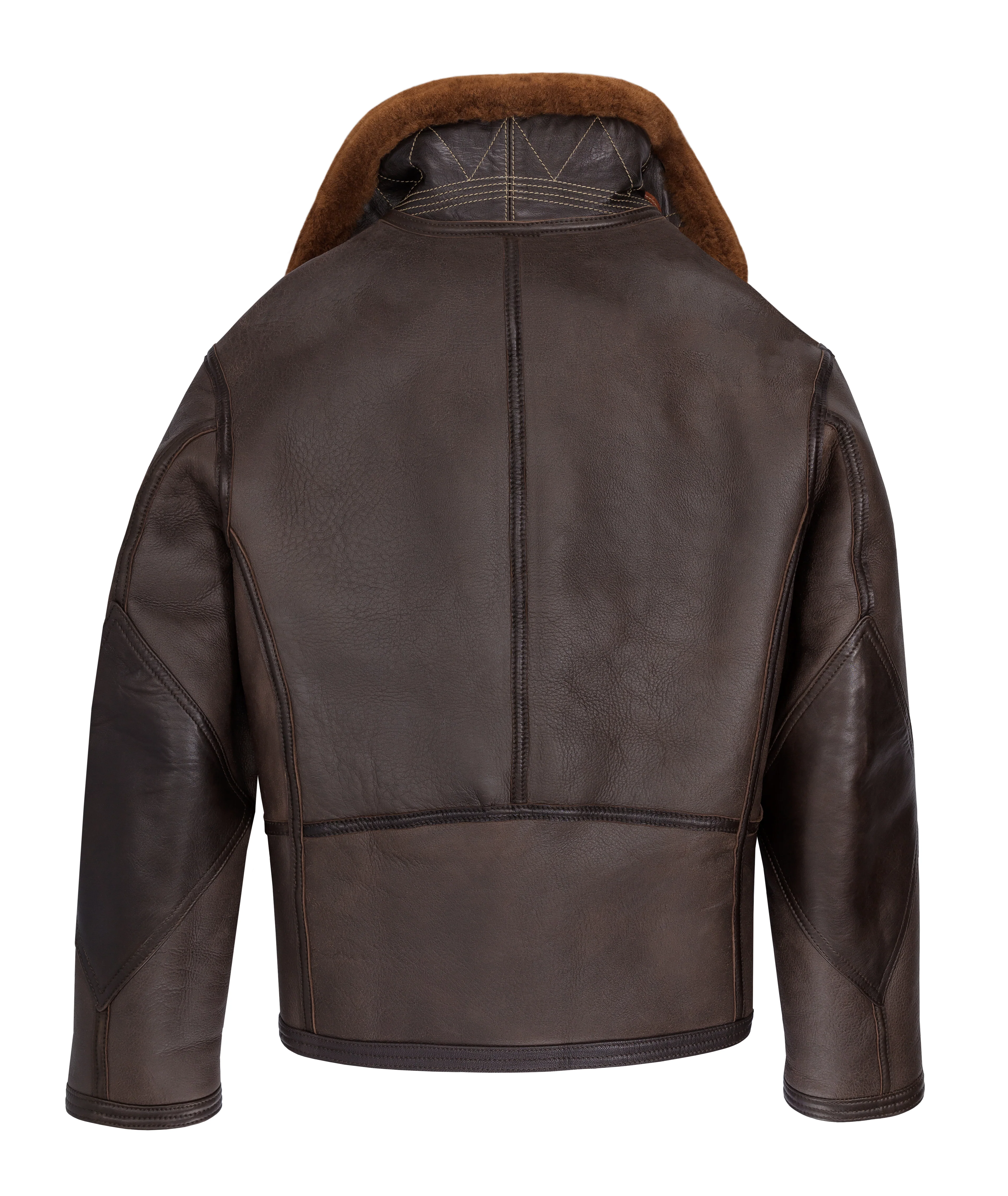 The C44 Sheepskin Flight Jacket Z21C122 - Image 5