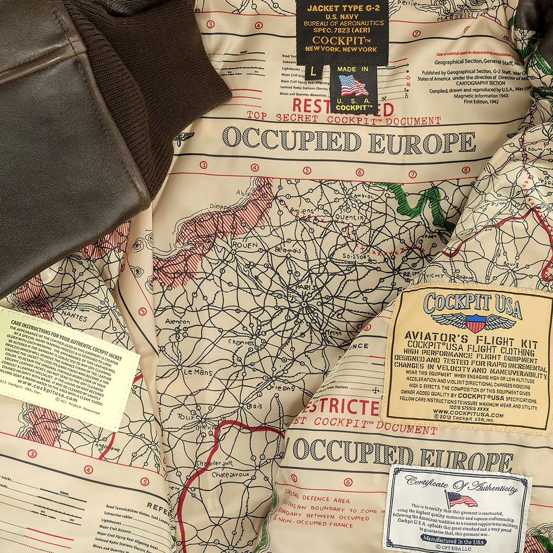 The Classic "Raider™"  Jacket (Long) Z2129AML in Brown - Image 4