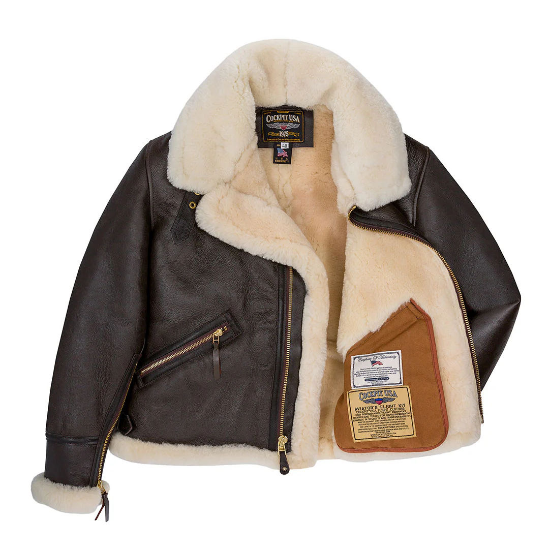The Scout Sheepskin Jacket Z2105 - Image 3