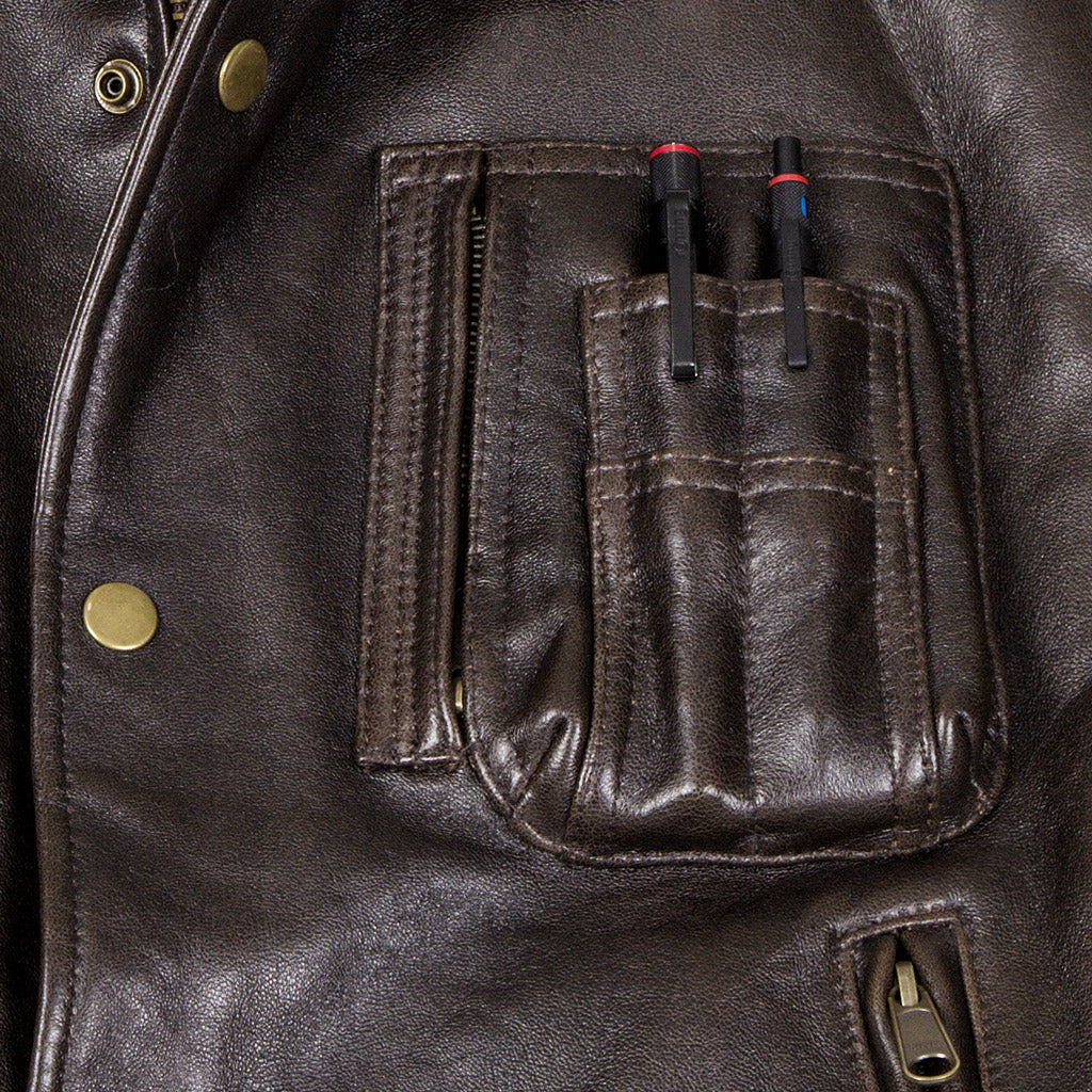 The Stearman Leather Vest (Imported) Z2129VC - Image 3