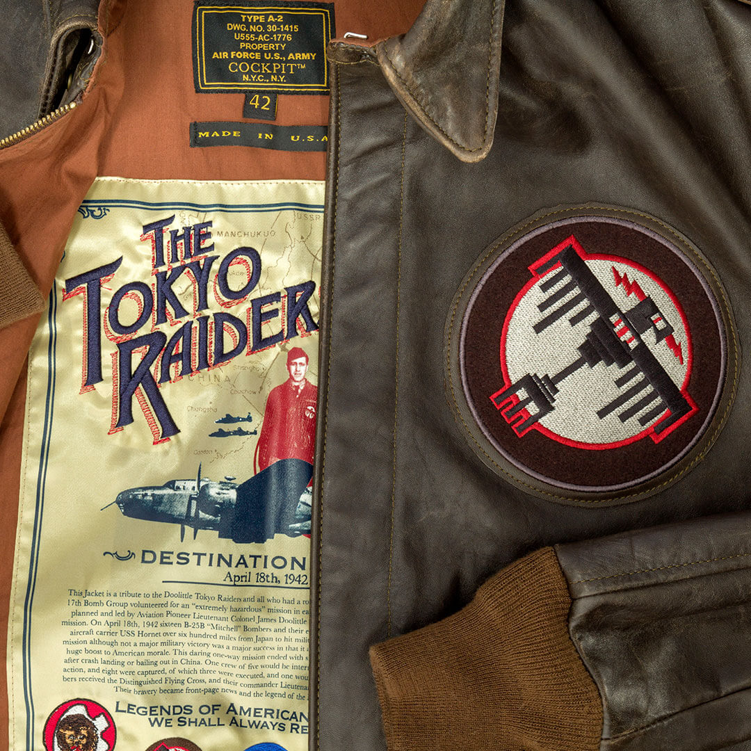 Tokyo Raiders™ A-2 Jacket Z21S018 - Image 5