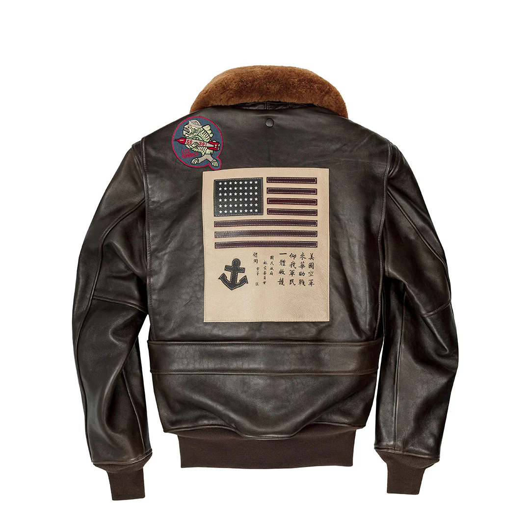 Top Gun Navy G-1 Jacket Z201036M - Image 3