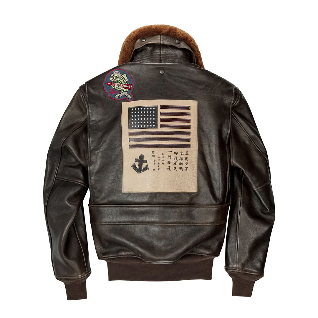 Top Gun Navy G-1 Jacket Z201036M - Image 7