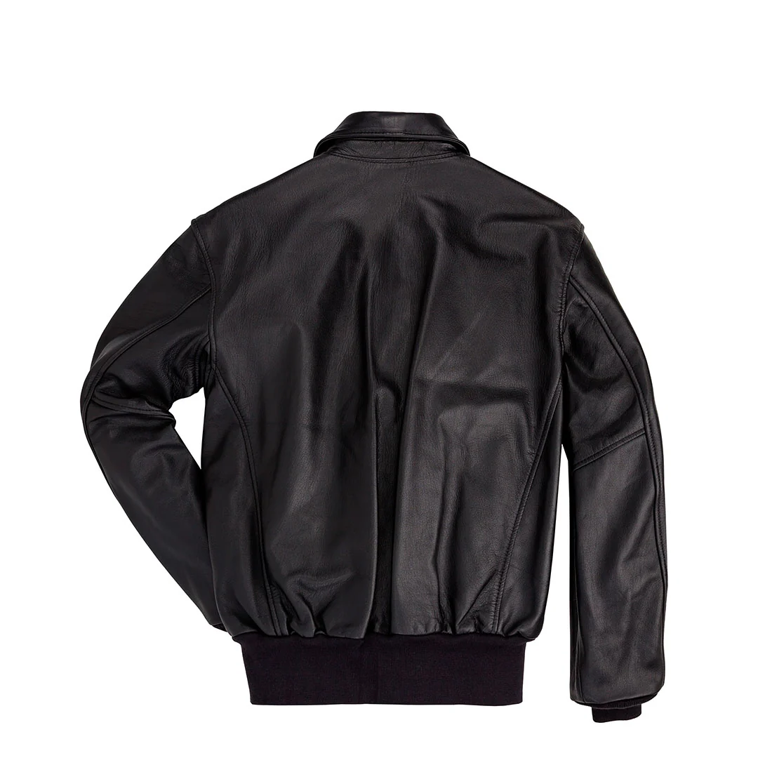 U.S.A.F. 21st. Century A-2 Jacket Z21V41 in Black - Image 3