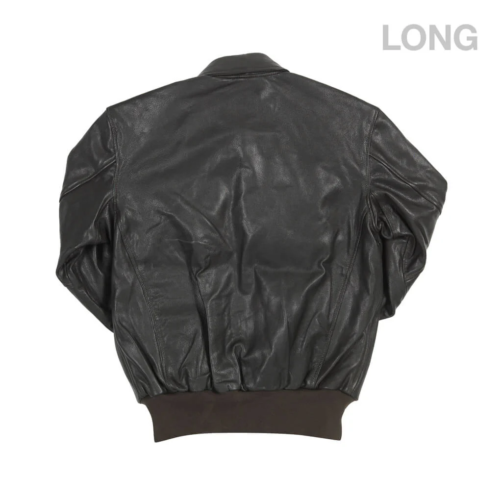 U.S.A.F. 21st. Century A-2 Jacket (Long) Z21V41L in Brown - Image 5